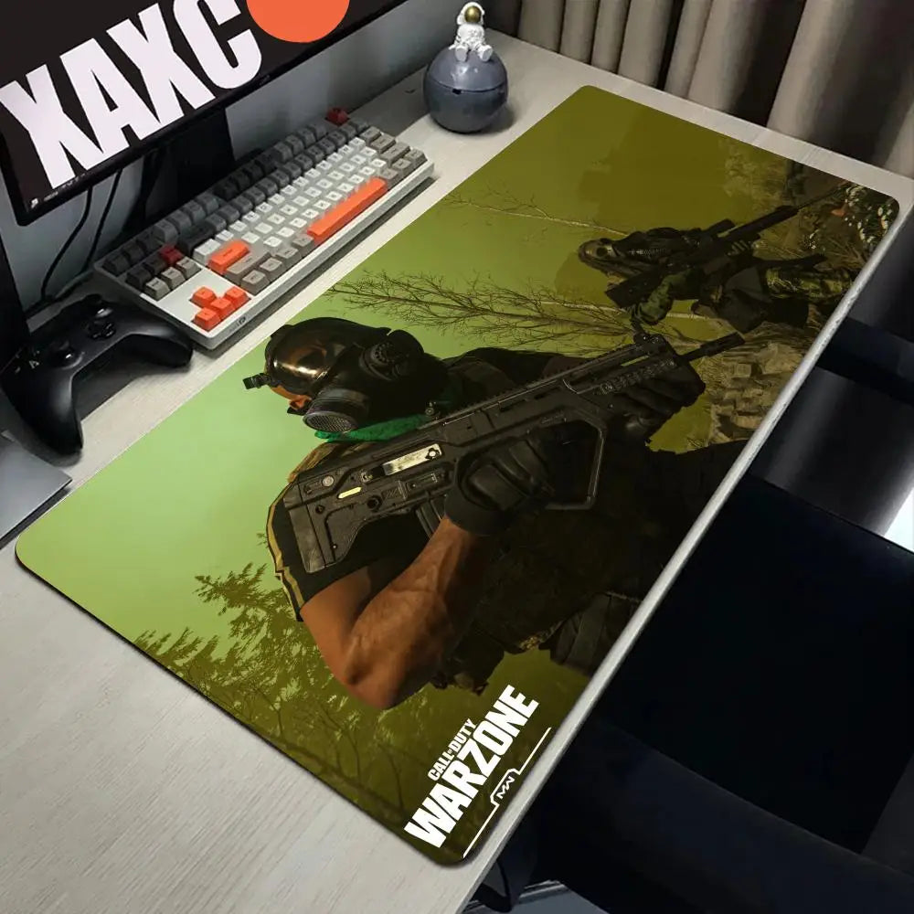 Call of Duty Game Large Mouse Pad PC Gaming Accessories Desktop Extended Table Mat XL Laptop Office Rubber Carpet Soft Mausepad