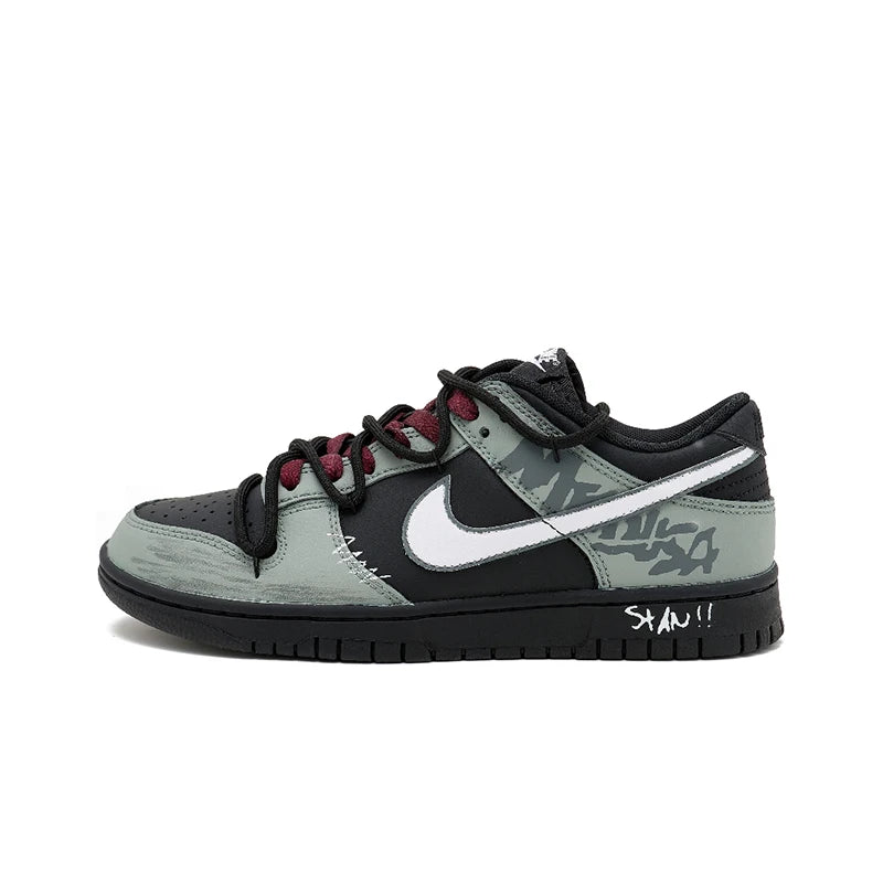 Individuell gestaltete Sneaker Nike Dunk Night Walker SAML Retro Urban Casual Low Top stoßdämpfend atmungsaktiv strapazierfähig für Herren