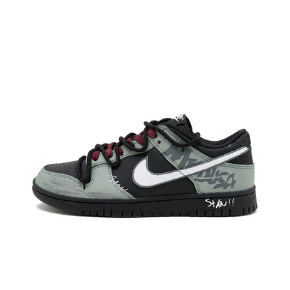 Individuell gestaltete Sneaker Nike Dunk Night Walker SAML Retro Urban Casual Low Top stoßdämpfend atmungsaktiv strapazierfähig für Herren