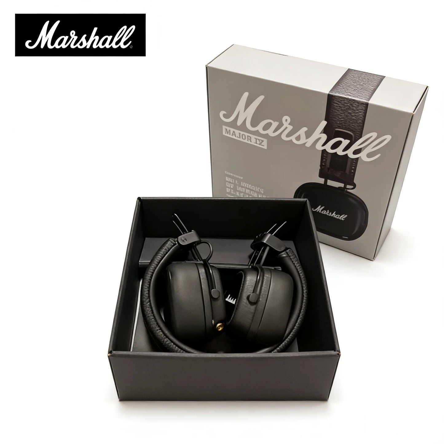 Marshall Major IV 4 Wireless On-Ear Bluetooth Headphones Foldable Deep Bass Sport Gaming Headset with Mic