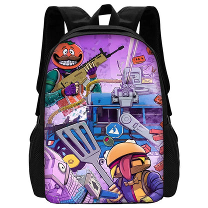 Hot Game Shooting Fortnites Kids Backpacks Boys and Girls Student Birthday Gift Child School Bag Unisex Camping Durable Rucksack