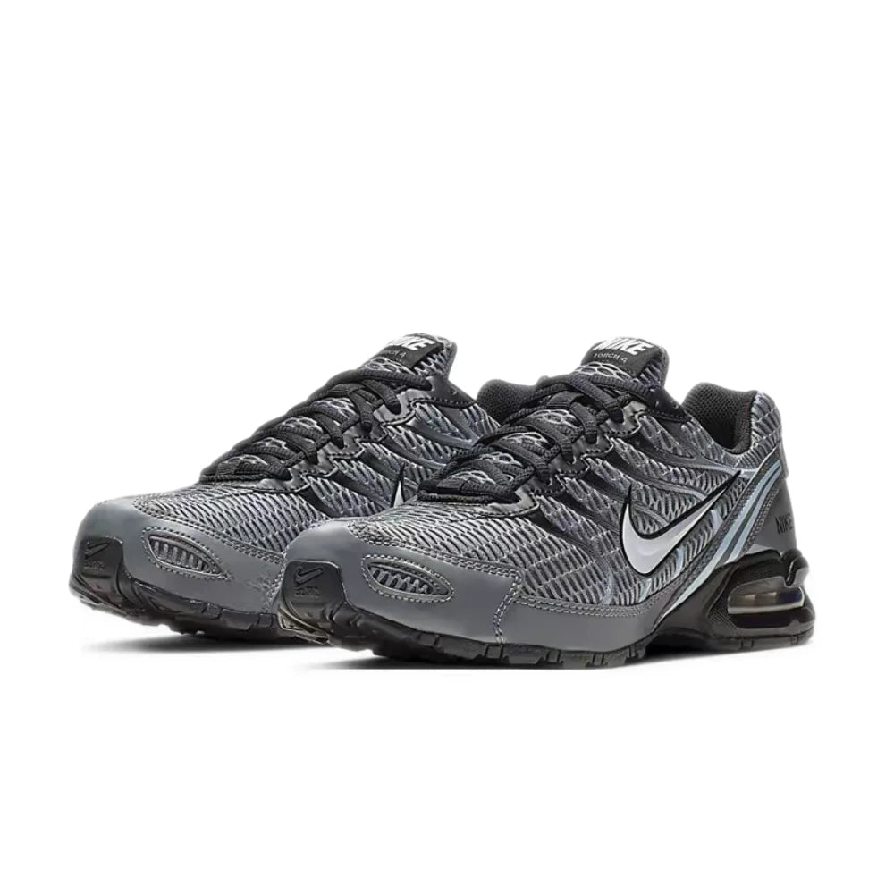 Nike Air Max Torch 4 Scarpe da corsa basse da uomo – Grigio/Argento, tessuto casual, sostegno traspirante, lunga durata 343846-012