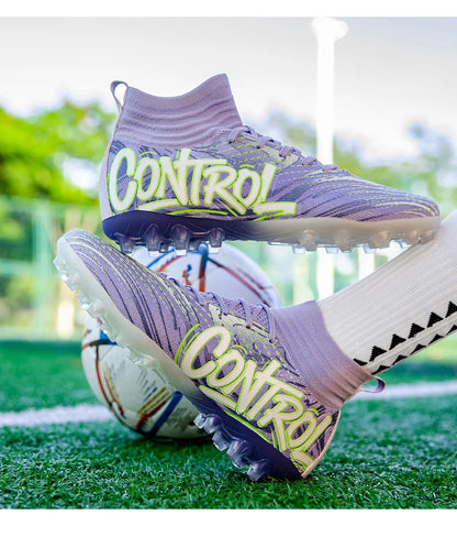 Uomo Donna Scarpe da calcio Scarpe da calcio per esterni Scarpe da calcio antiscivolo per campi da calcio Scarpe da futsal ultraleggere Scarpe da calcio con tacchetti TF/FG