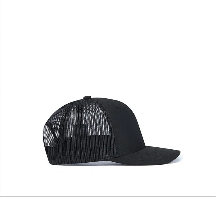 High Quality Mesh Baseball Cap Women Men Summer Cotton Breathable Sunhat Unisex Adjustable Snapback Trucker Hats Male Female