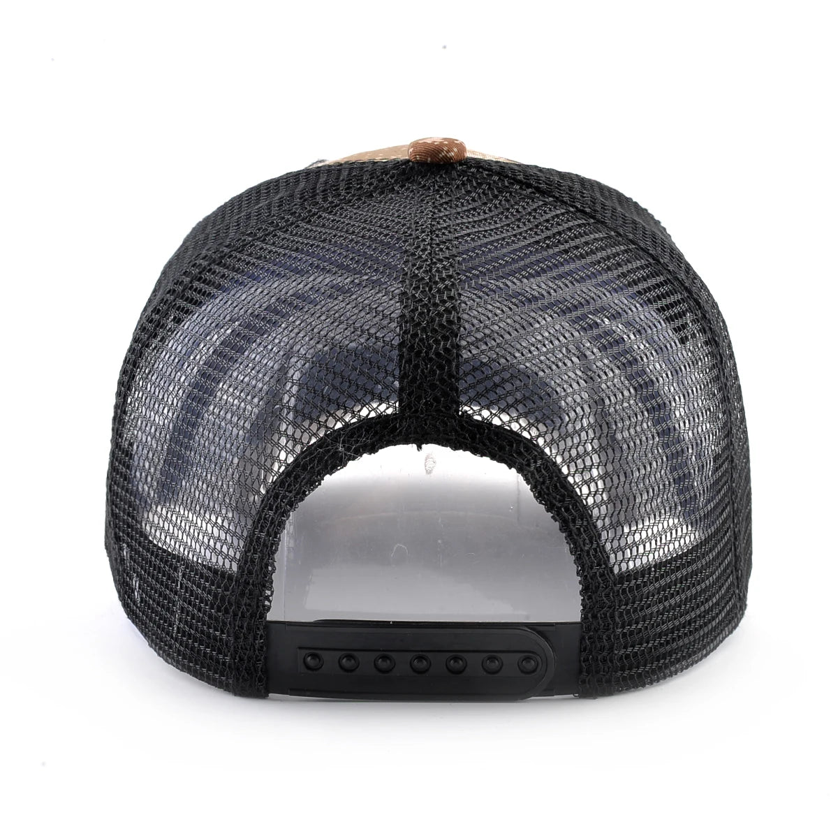 Gorras trucker de moda con parche bordado de cabra, snapback para las cuatro estaciones, gorra de béisbol para hombre y mujer con visera ajustable
