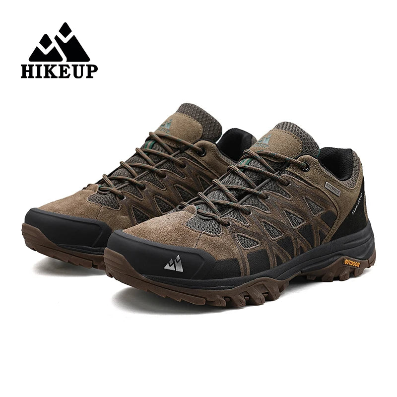 HIKEUP Modni zunanji čevlji za pohodništvo, moški športni in prosti čas, gorski treking čevlji, kampirski superge za moške, protizdrsni in odporni proti obrabi