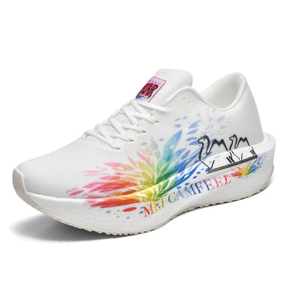 Scarpe da running 2026 con nuovo motivo Eagle, piastra in carbonio, scarpe sportive da maratona ultraleggere, traspiranti e ammortizzate per allenamento di corsa