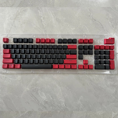 106 Keys Grey Red Keycaps PBT Specials Keycap Backlit Two-Color Key Caps For MX Switch 61/87/104 Mechanical Keyboard