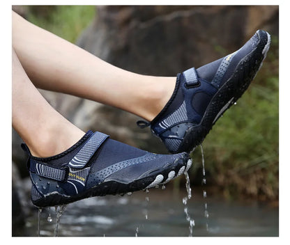 Uomo Donna Scarpe da acqua Scarpe acquatiche Scarpe drenanti Sport da spiaggia Sandali da nuoto Asciugatura rapida Canottaggio A piedi nudi Immersioni Pesca Surf Sneakers
