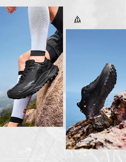 361 Degrees WUXIA 2 Running Shoes Light Breathable Cushioning Non-Slip Soft Outdoor Hiking Versatile Sneakers Male 672542201