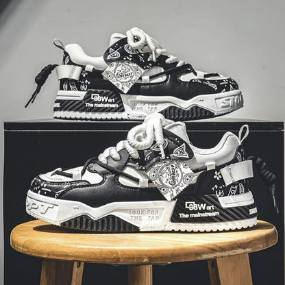 Modni skate čevlji, moški superge, moški dihalni tekaški čevlji, zunanji mrežasti čevlji za prosti čas, moški čevlji z vezalkami, vulkanizirani čevlji, Zapatillas