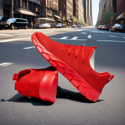 Sneakers da uomo in rete, scarpe da donna leggere, scarpe casual basse, scarpe da corsa da uomo, scarpe sportive, scarpe da tennis morbide e traspiranti, sneakers da uomo