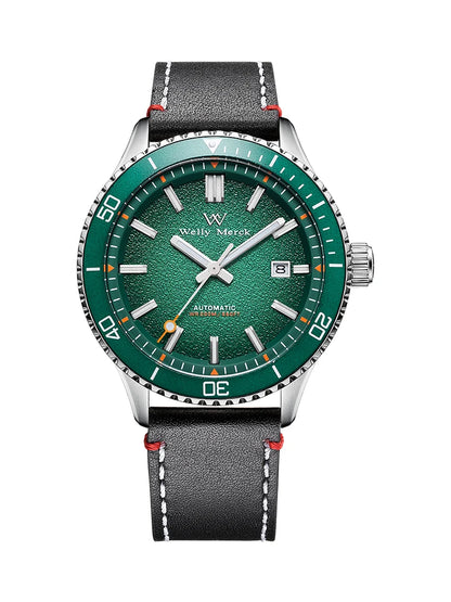 WM Watch Automatic Mechanical Dive Watch Man MIYOTA 8215 Waterproof Stainless Steel Sapphire Welly Merck Diving Watches WM046