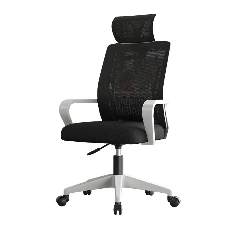 Home Office Ergonomic Seat Backrest: Liftable, Swivel, Waist Rest, Headrest, Gaming Chair