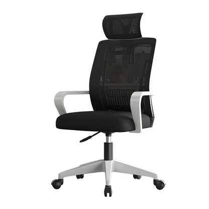 Home Office Ergonomic Seat Backrest: Liftable, Swivel, Waist Rest, Headrest, Gaming Chair