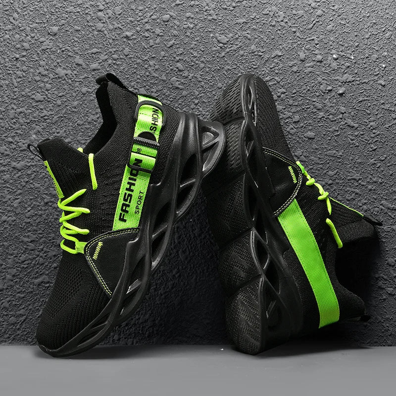 Men's Breathable Fashion Mesh Running Shoes High Quality Unisex Lightweight Tennis Athletic Sneakers 2023