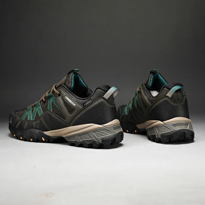 HIKEUP Sneakers traspiranti, ammortizzate e antiscivolo - Scarpe da trekking da uomo - Scarpe da corsa e trekking - Scarpe da montagna per attività all'aperto da uomo