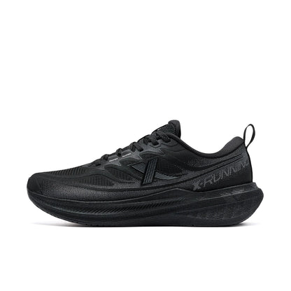 Xtep Running Shoes for Men 2025 Winter Trendy Shock Absorption Cushioning Non-Slip Comfortable Lace-Up Sneakers 875419110045