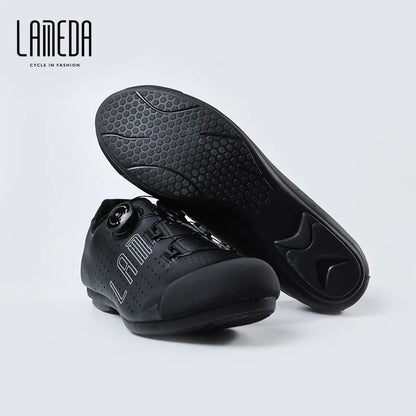 LAMEDA Pro kolesarske čevlje Lock Shoes cestno kolo moški in ženske trda podplat kolesarske čevlje MTB kolesarska ekipa Lock Shoes