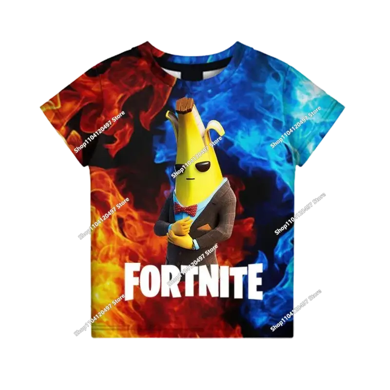 Суитшъри с качулка за момчета и момичета Fortnite, детски пуловер с 3D принт, суитшъри Battle Royale за мъже, есенна модна детска дреха