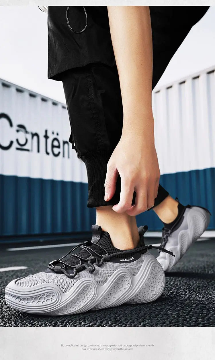 Warrior Original Brand Moški športni copati Trend Mesh Dihajoči Mehki dizajn Športni copati Poletni copati za hojo in tek Moški copati za prosti čas