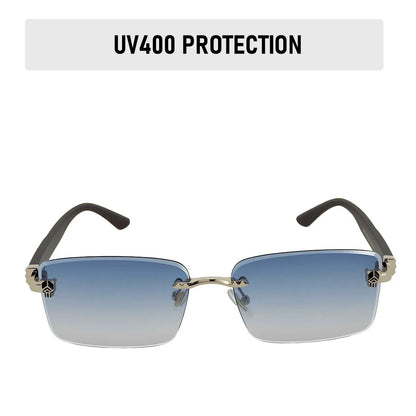 Square Sunglasses Women Luxe 2026 Rimless Sunglass Men Wooden Fashion Glasses Vintage Dropshipping Gafas De Sol Hombre Zonnebril