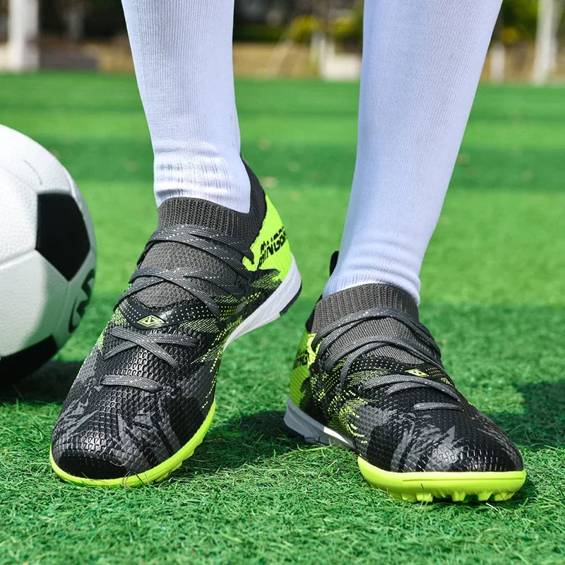 Moški nogometni čevlji Profesionalni nogometni čevlji Športni čevlji za futsal Ženski Unisex Ultralahki Visokokakovostni TF/FG športni čevlji