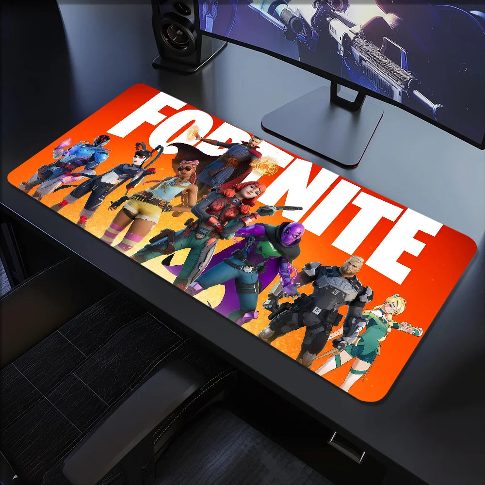 Royale F-FORTNITE Mouse Pad Non-slip Lock Edge Office Battle Student Gaming Thickened Game Large Writing Cushion Mouse Pad