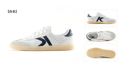Kelme férfi német edzőcipő, hálós, lélegző, T-head cipő; női alkalmi, sokoldalú, alacsony szárú deszkás cipő