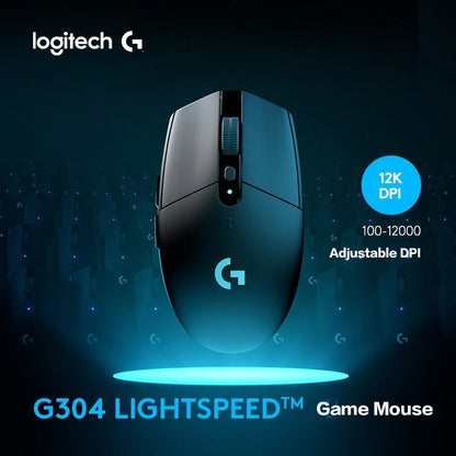 Logitech G304 LIGHTSPEED Kabellose Gaming-Maus, leichte tragbare Maus mit Makro, Jedi Survival, FPS, League of Heroes, Eat Chicken