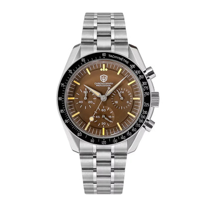 Watchdives New Wd1863 Quartz Men's Watch VK63 Chronograph Bubble Sapphire Waterproof 39Mm Steel Top Brand Luxury Business Watch