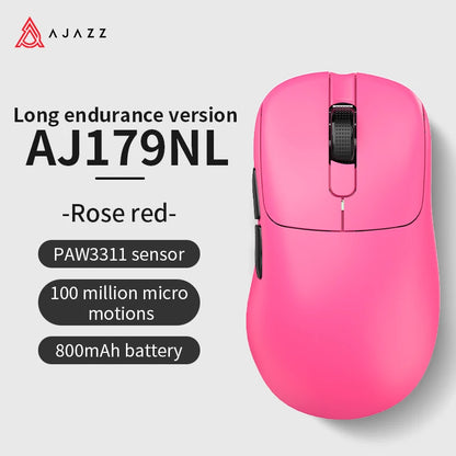 Ratón inalámbrico AJAZZ AJ179 NL Star Flash Version 3 modos, baja latencia, batería de larga duración, ligero, personalizable, para oficina y gaming