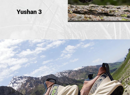 361 Degrees Yushan 3.0 Men Running Shoes Hiking Cushioning Flexible Breathable Non-slip Outdoor Jogging Male Sneakers 672532214