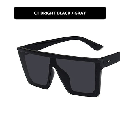 KLASSNUM Retro Black Square Sunglasses Men Outdoor Night Vision Fashion Sun Glasses Classic Male Shades Driving Gafas De Sol