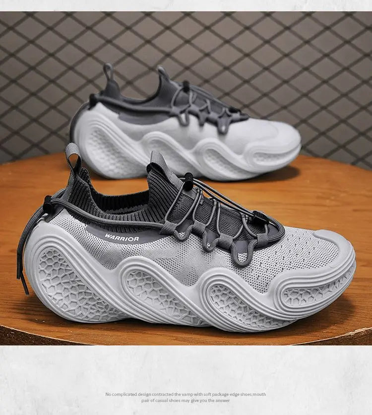 Warrior Original Brand Moški športni copati Trend Mesh Dihajoči Mehki dizajn Športni copati Poletni copati za hojo in tek Moški copati za prosti čas