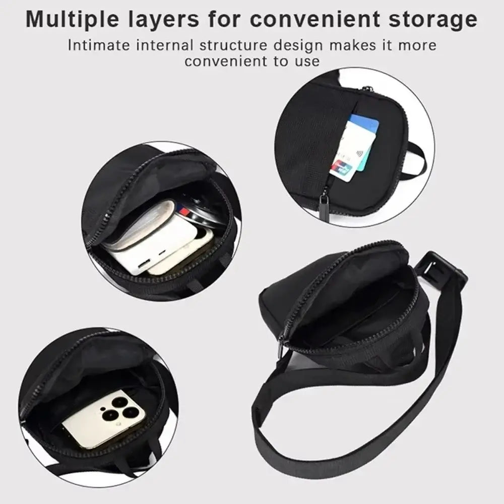 Fortnite Adult Shoulder Bag Sports Casual Lightweight Mini Phone Bags Cartoon Game Figure Printed Men Crossbody Chest Pack Gift