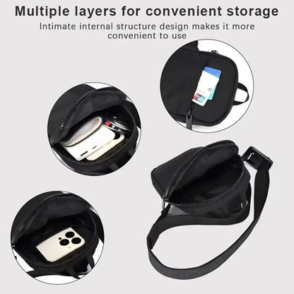 Fortnite Adult Shoulder Bag Sports Casual Lightweight Mini Phone Bags Cartoon Game Figure Printed Men Crossbody Chest Pack Gift