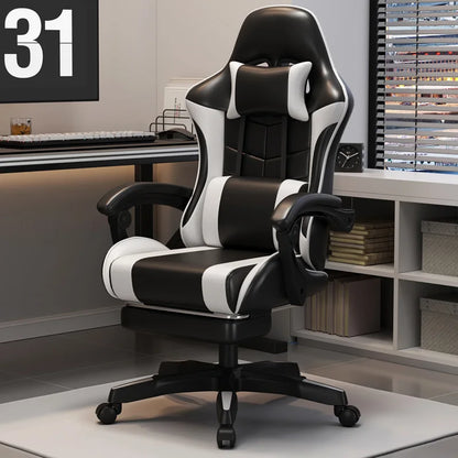 Cadeira Esports para Internet Café Sponge, cadeira de computador para Internet Café, cadeira de escritório reclinável para casa, confortável e giratória
