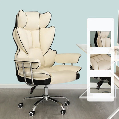 Nouveau fauteuil de gaming confortable et ergonomique pour ordinateur, pivotant, avec fonction de levage, idéal pour le bureau et les gamers