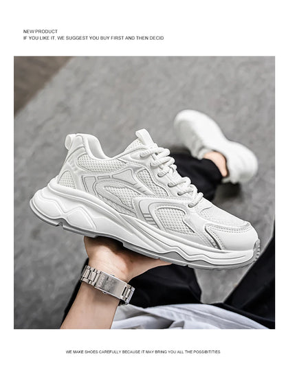 Adidași casual de viteză pentru bărbați, primăvară-vară, cu talpă moale, antiderapant, respirabili, pentru alergare în aer liber, pantofi sport de modă pentru tineri Joker