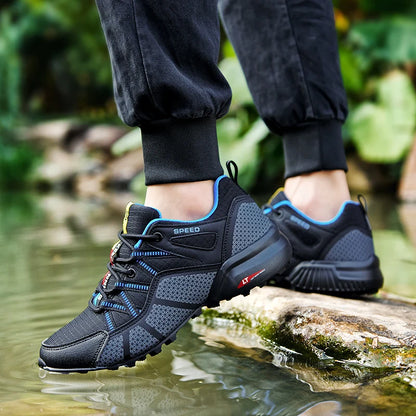 2025 Hiking Shoes for Men Non-slip Wear-resistant Comfortable Outdoor Hiking Sports Shoes Outdoor Running Shoes Walking Sports Shoes