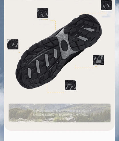 2025 Unisex Hiking Shoes, Outdoor Hiking Sports Shoes, Non-slip, Waterproof Camping Shoes, Outdoor Sports Walking Shoes