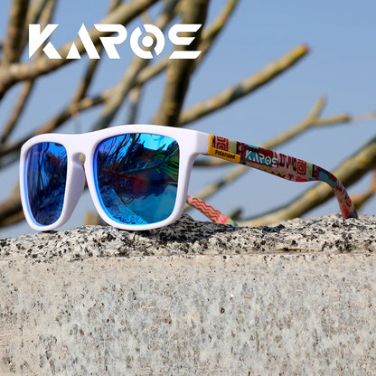 KAROS Polarized Sunglasses Unisex Car Driver Anti-Glare Goggles Outdoor for travel fishing beach UV400 eyeglasses