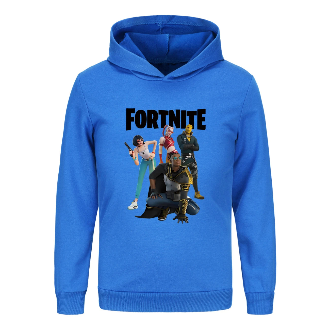 Otroški pulover s kapuco Fortnite, oblačila za deklice s princeskami, modna oblačila za dojenčke dečke, pomladno-jesenska otroška majica, otroški zgornji deli 4403