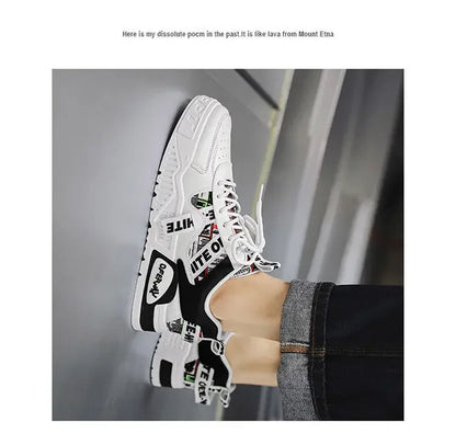 Casual Fashion Leather Sneakers New Skateboard Mens Shoes Outdoor Running Sports shoes Hiking Tennis Platform Luxury footwear