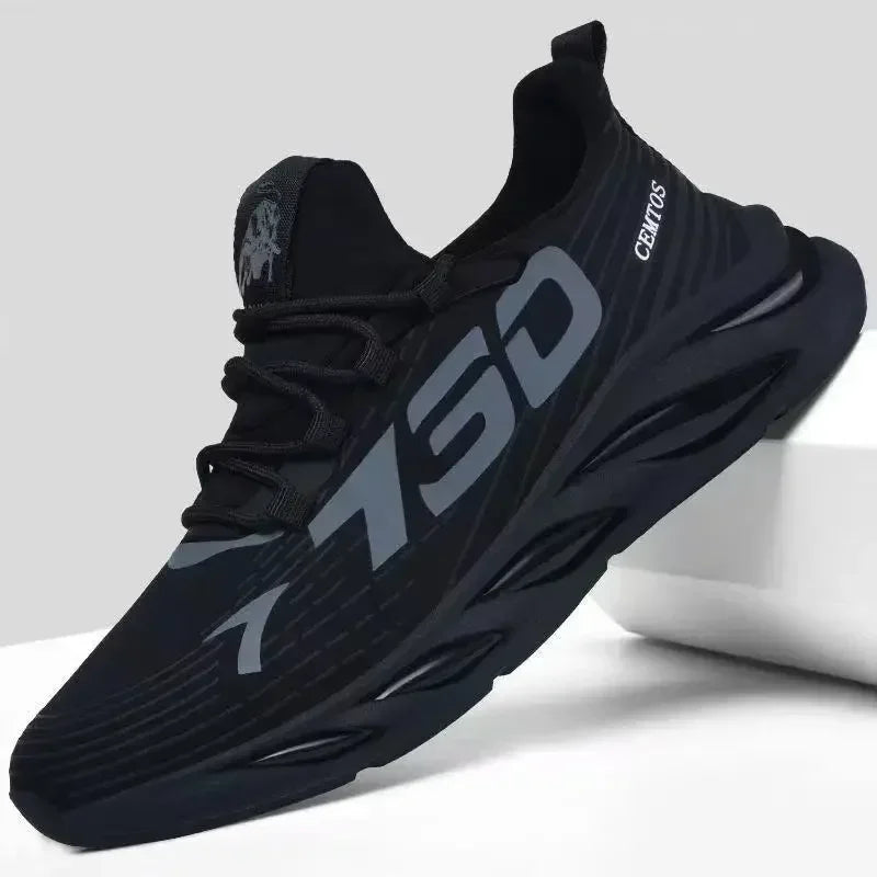 Men’s Shoes New Summer Breathable Mesh Tide Brand Sports Leisure Running Lightweight Red Boom Fashion Shoes