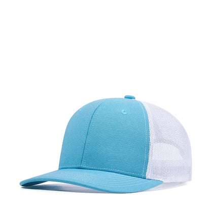 High Quality Mesh Baseball Cap Women Men Summer Cotton Breathable Sunhat Unisex Adjustable Snapback Trucker Hats Male Female