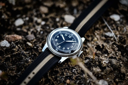 RDUNAE RA05 Vintage Military Watch 2035 Movement Quartz K1 Mineral Glass Crystal Stainless Steel Luminous Waterproof Men's Watches