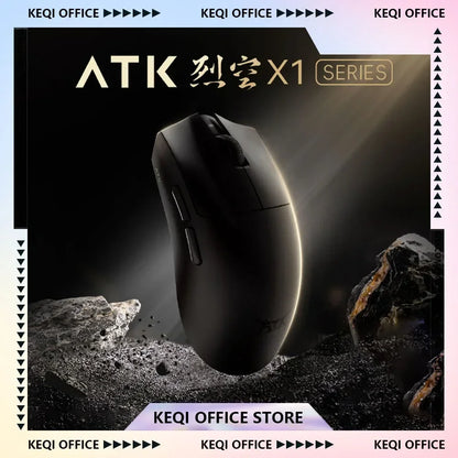 ATK Blazing Sky X1 V2 Wireless Gaming Mouse 8K Low Latency Lightweight FPS Esports Mouse for PC, Mac & Windows