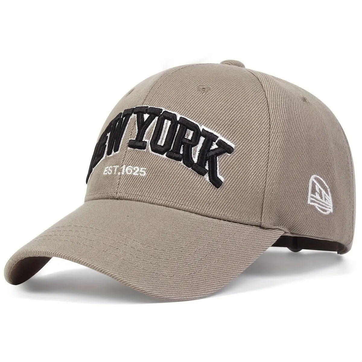 Unisex New York-baseballpetten met geborduurde letters, voor lente en herfst, verstelbare casual petten voor buiten, zonwerende petten, sport- en golfpetten